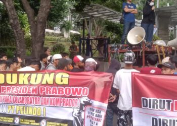 Protesters Urge Comprehensive Audit of Pelindo’s Corporate Governance